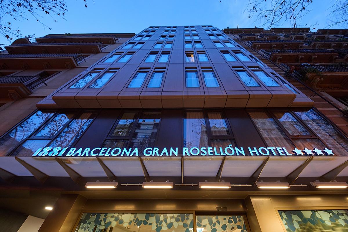 1881 Barcelona Gran Rosellon Hotel Eksteriør billede