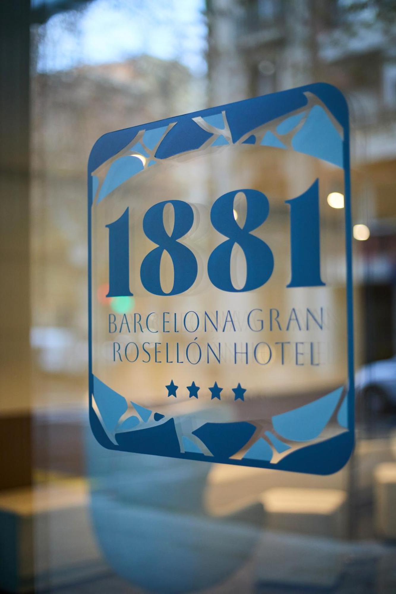 1881 Barcelona Gran Rosellon Hotel Eksteriør billede