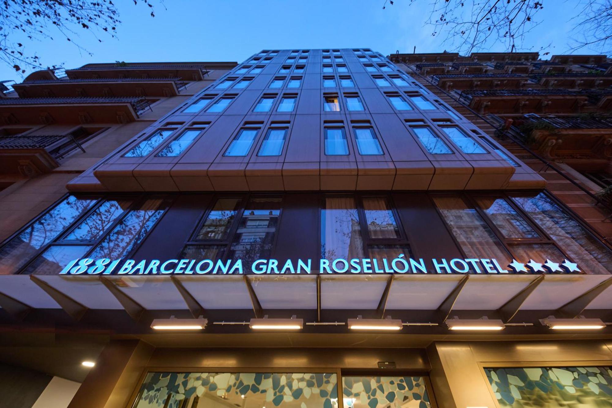 1881 Barcelona Gran Rosellon Hotel Eksteriør billede